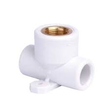 سه راهی بوشن فلزی دیواری سفید پلیمری