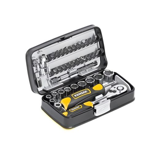 جعبه بكس درايو 1/4 بيت و بكس 38 پارچه 9438 كنزاكس