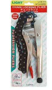 انبر قفلي زنجيري لايت سايز 10 اينچ كد LSM 250