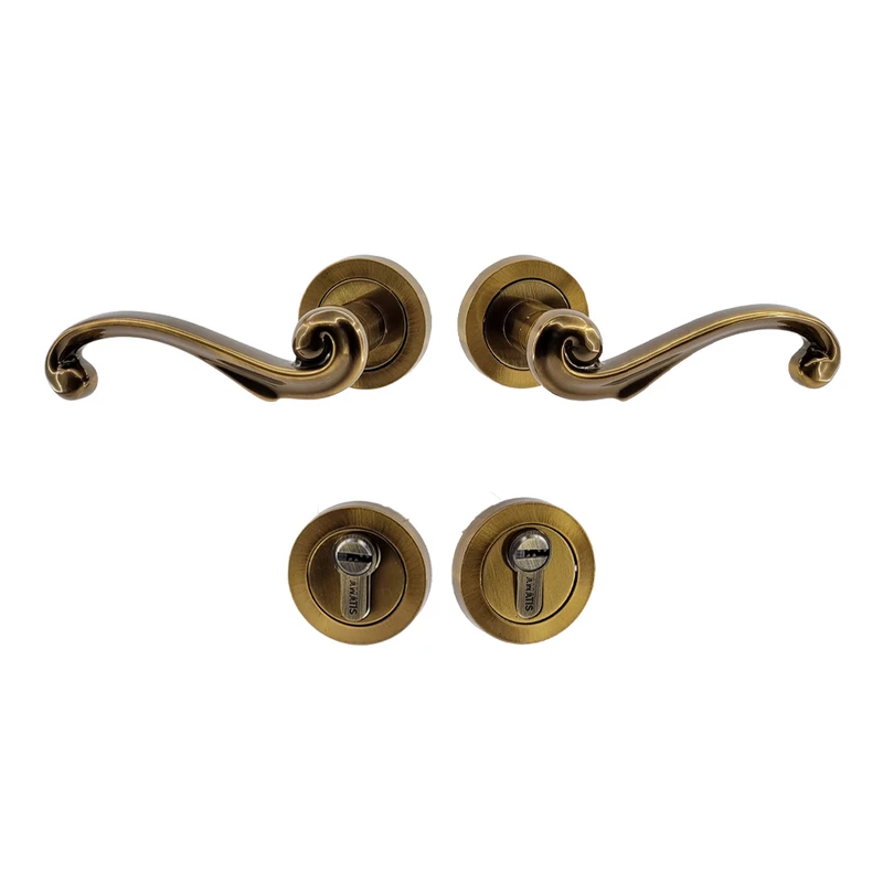 دستگيره روزت  طلایی سوئیچی 2672