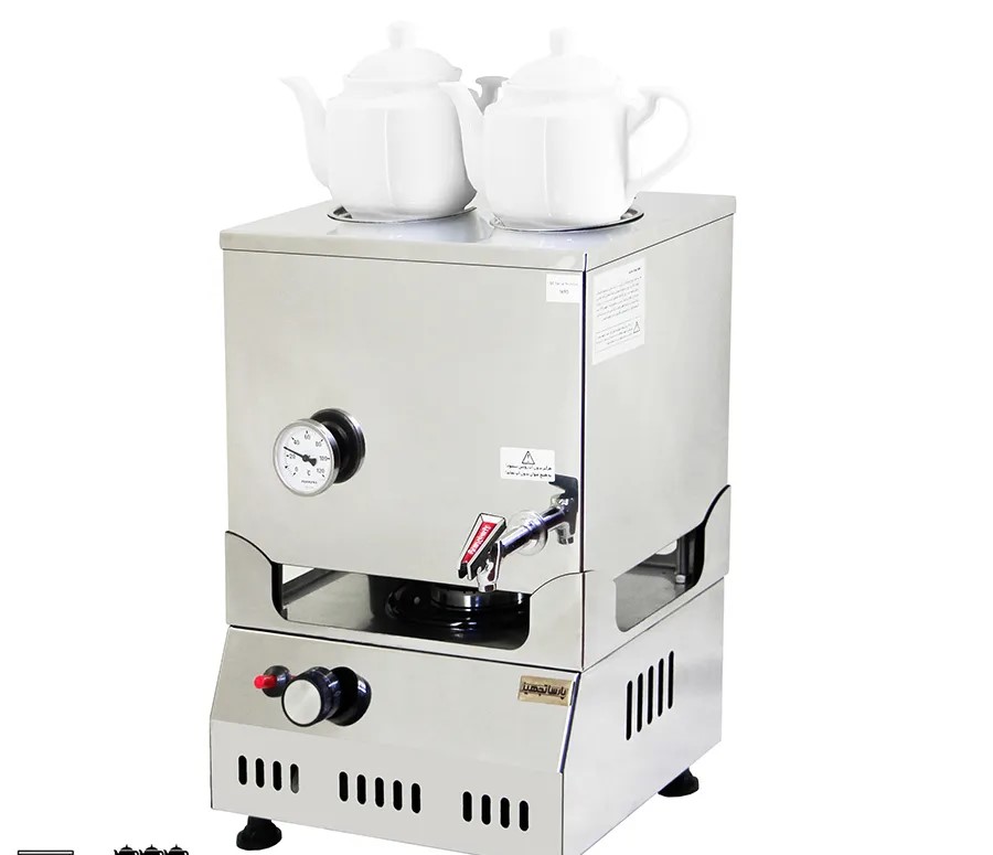 سماور گازی 20 لیتری (2 قوری)