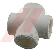 چهار راهی سفید پلیمری