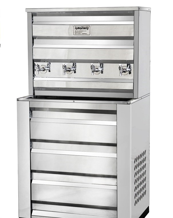 آبسردکن استیل 4 شیر فلزی زاگرس