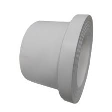آداپتور فلنچ سفيد پليمری