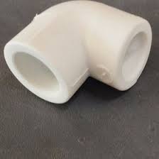 زانو 90 درجه سفید پلیمری