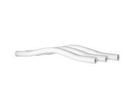 لوله خم دار سه لایه سفید پلیمری PP-RCT