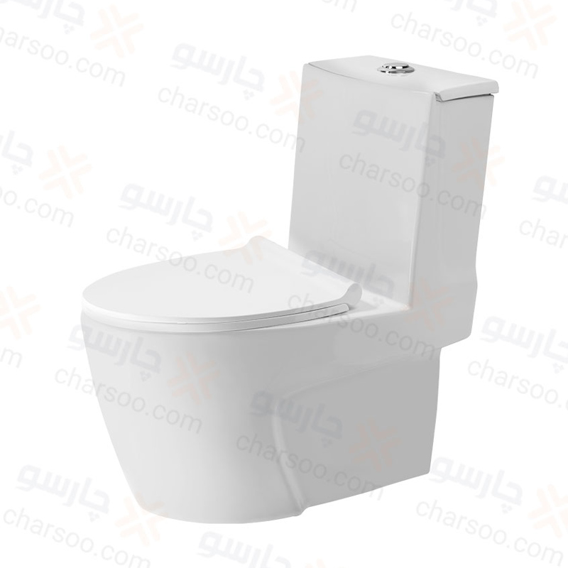 توالت فرنگي گلسار مدل پلاتوس آكس 25 درجه يك