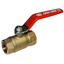 شير گازی دسته قرمر 1/4