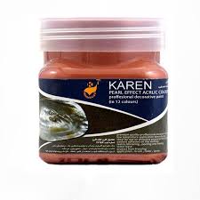 رنگ اكريليك صدفي مسي كارن ربي