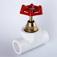 شیر مغزی برنجی سفید پلیمری