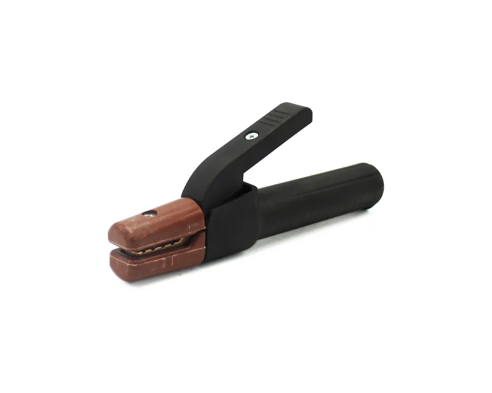 انبر جوش دماوند درجه 1 برنجي 300 آمپر (كارتون قرمز)