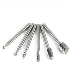 پك مته الماسه فرز انگشتي 3 شفت 6 ( 6 عددي )