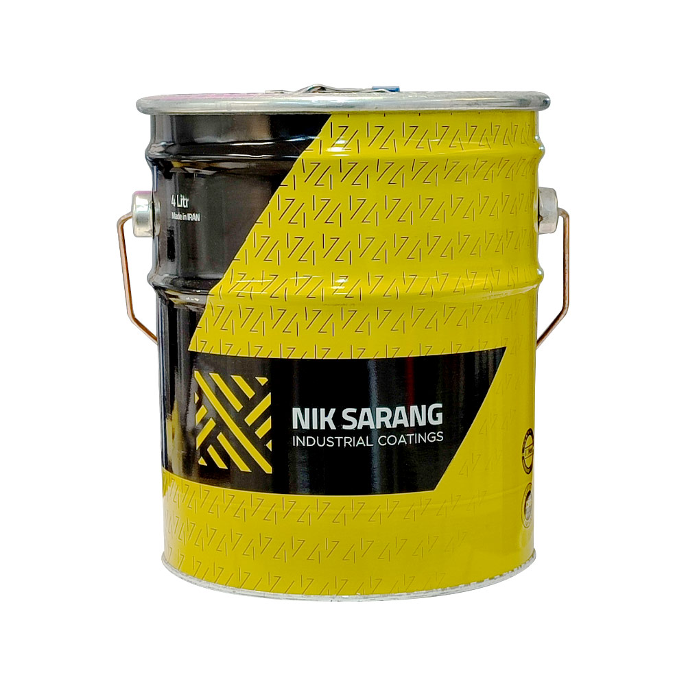 رنگ ترافيكي تك جزيي زرد گالن نيك سارنگ