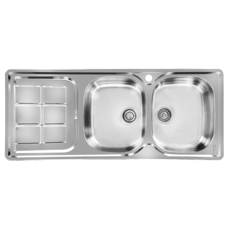 سينك فانتزي اخوان 2 لگنه مدل 147 توكار لگن راست 50*120