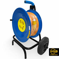 قرقره كابل جمع كن كوچك چرخ دار