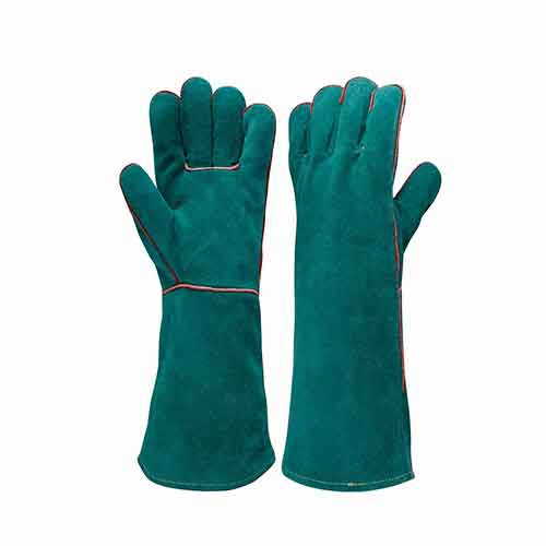 دستكش جوشكاري هوبارت درجه 1 سبز بلند