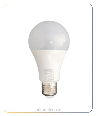 لامپ 10 وات حبابي مهتابي كارامكس