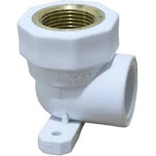 زانو بوشن فلزی دیواری سفید پلیمری