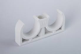 بست زوج لوله سفید پلیمری