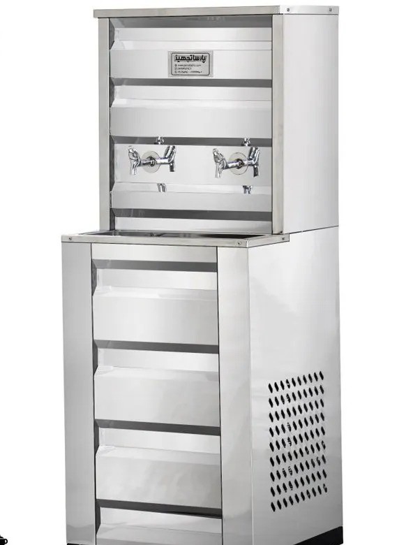 آبسردکن استیل 2 شیر فلزی زاگرس