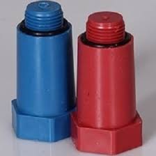 درپوش پایه بلند پلاستیکی سفید پلیمری