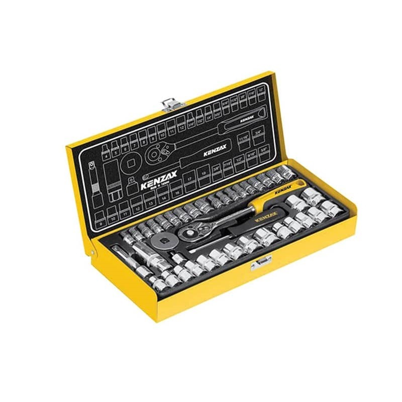 جعبه بكس 40 پارچه درابو 1/4 و 3/8 كنزاكس 9440