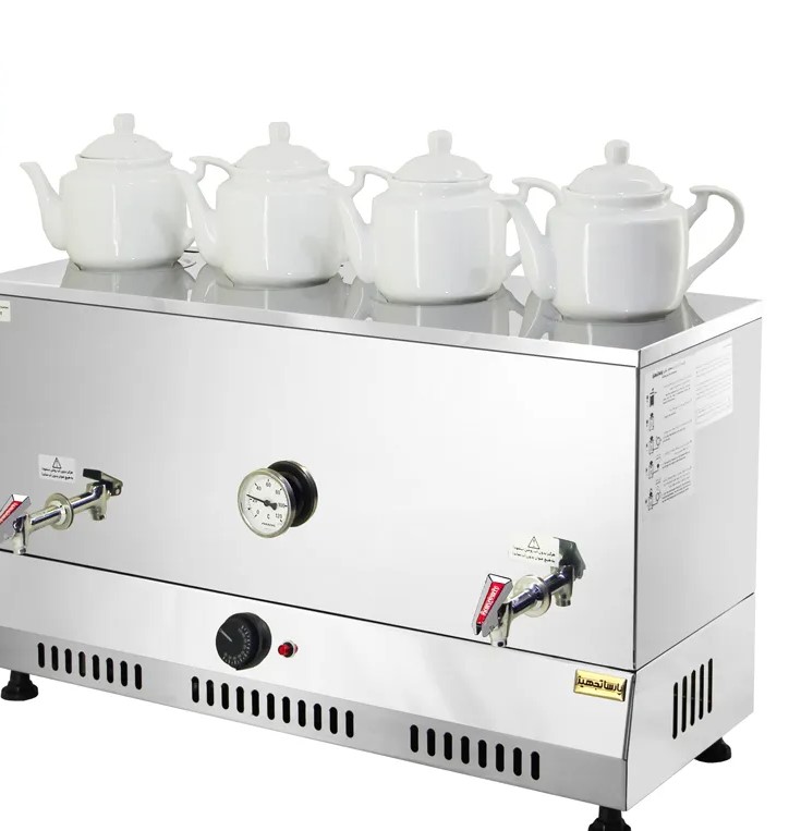 سماور  50 لیتری صنعتی (4 قوری)