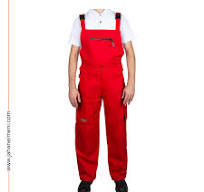 لباس كار دوبنده كتان زرشكي