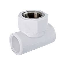 سه راهی بوشن فلزی سفید پلیمری