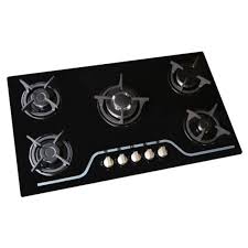 اجاق گاز 5 شعله اخوان مدل Z6 روميزي شيشه اي